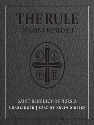 cover image of The Rule of Saint Benedict
